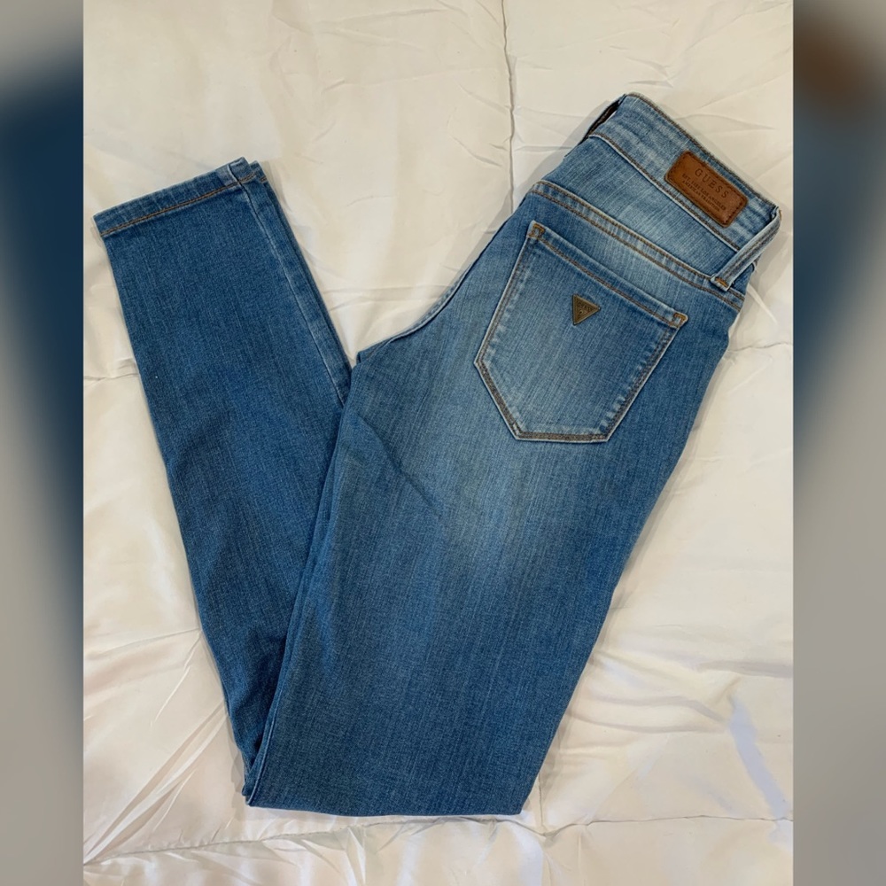 Original Guess Los Angeles jeans, power skinny low,size 24